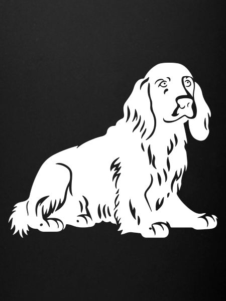 Cocker Spaniel Chien Silhouette
