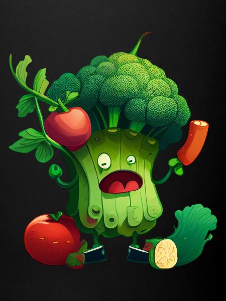 Crazy veggie broccoli