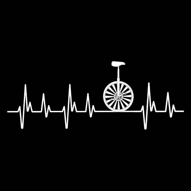 einrad mädchen geschenkidee monocycle herzschlag