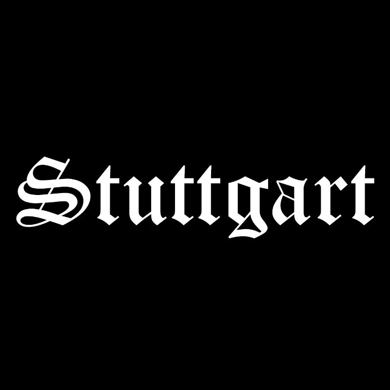 Stuttgart - Schrift - 0711