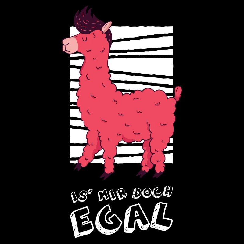 Lama 'Is mir doch egal"