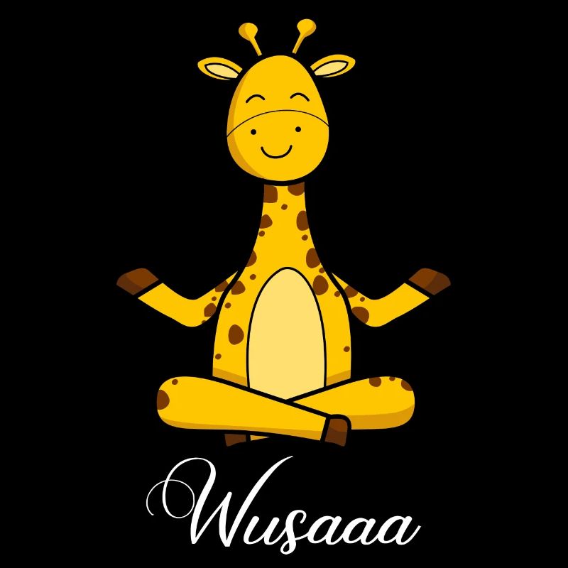 Auszeit Durchatmen Wusaaa Giraffe