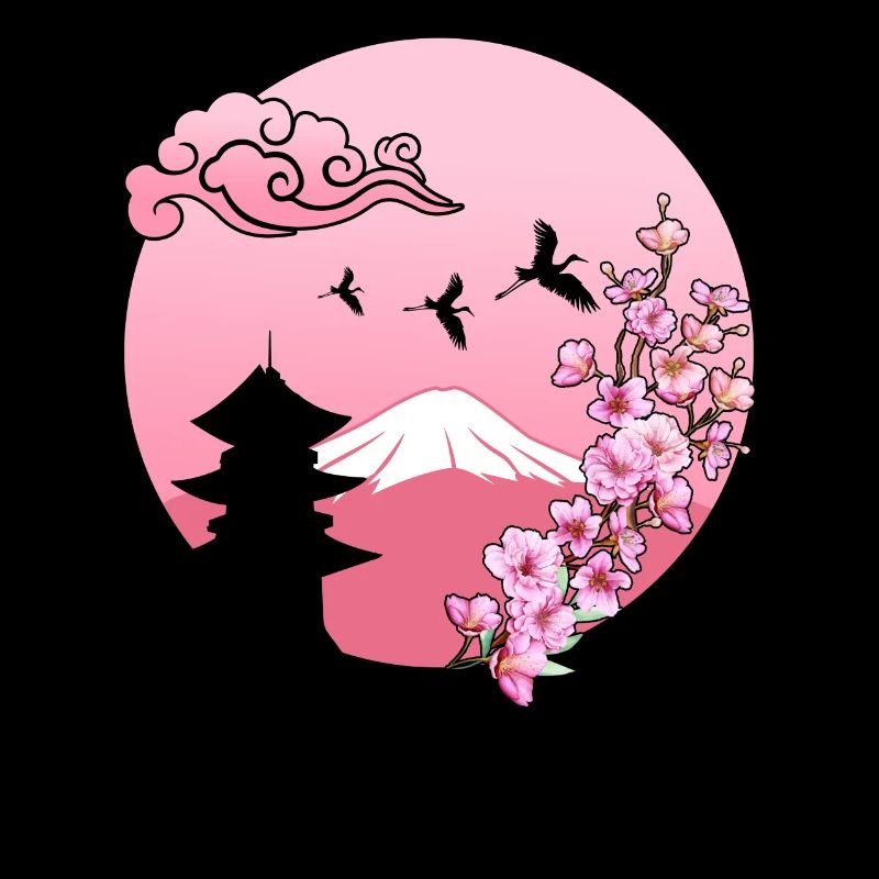 Sakura Cherry Blosseom Pink