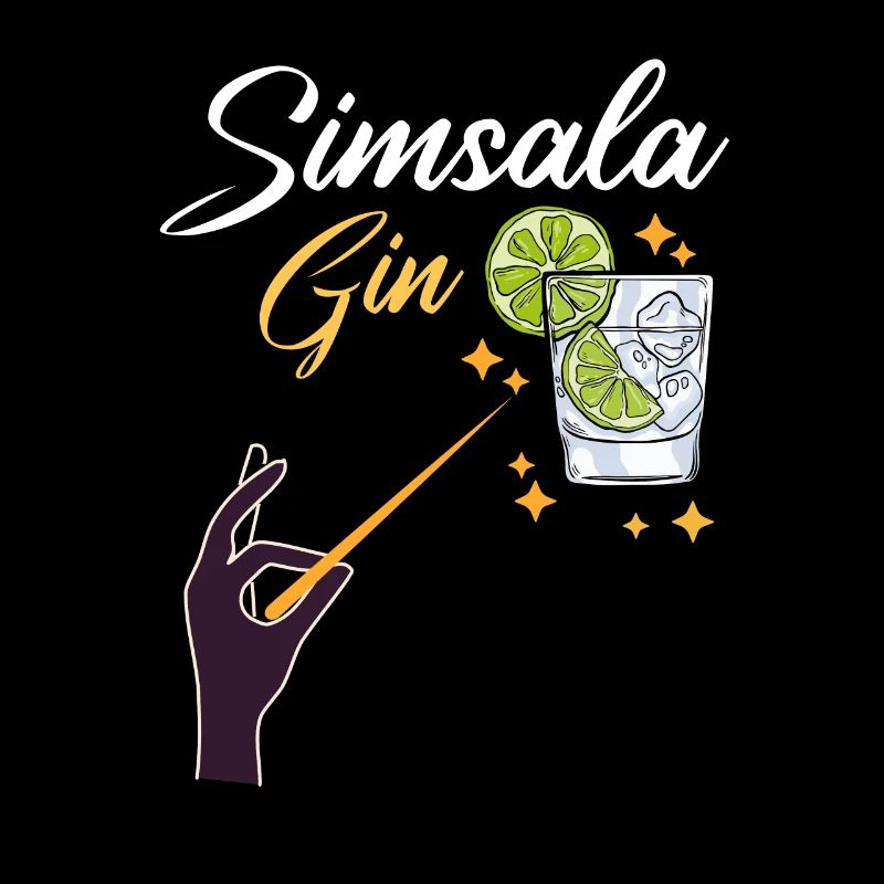 Gin - Gin Cocktail Gin Trinker Geschenk Shirt