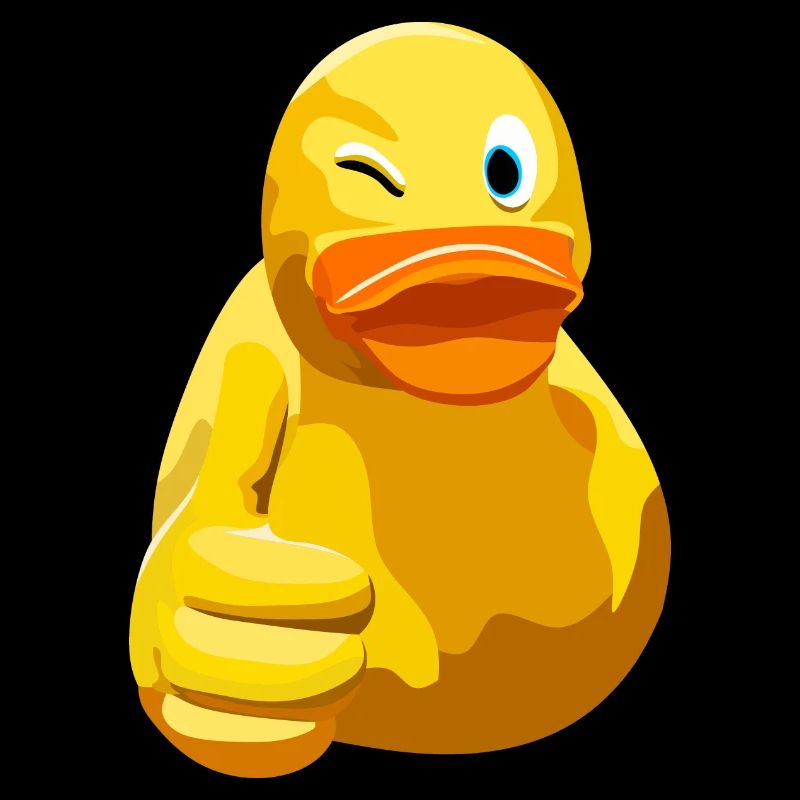 Canard - Canard - Pouce levé