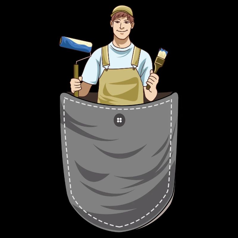 Pocket Painter Breast Bag Painter Master