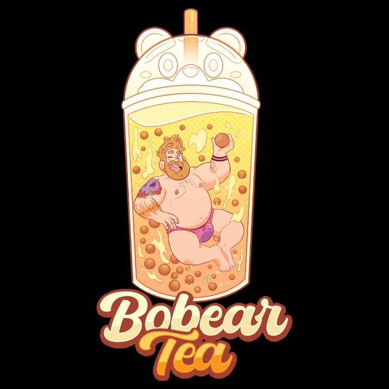 Mango Bobear Tea