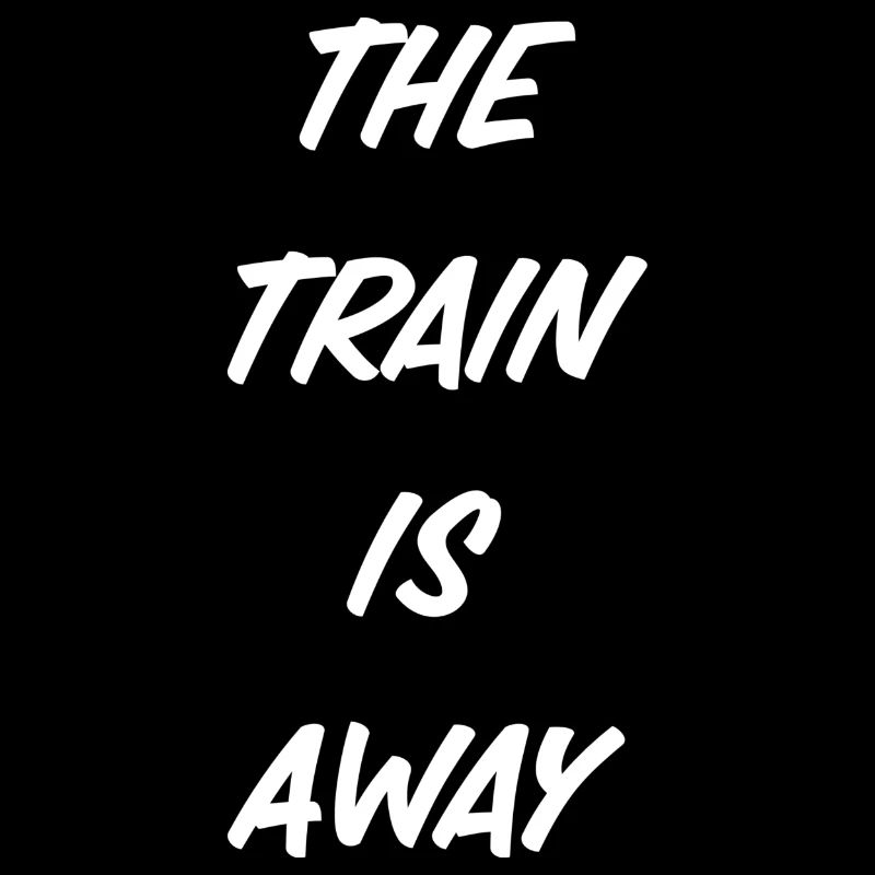 The train is away