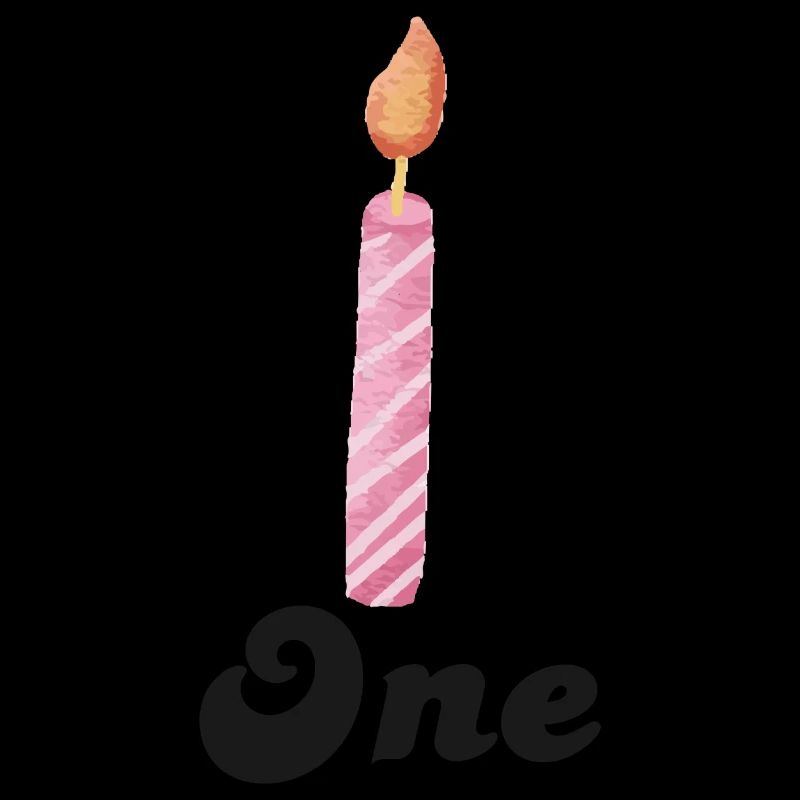 1st Anniversary Candle