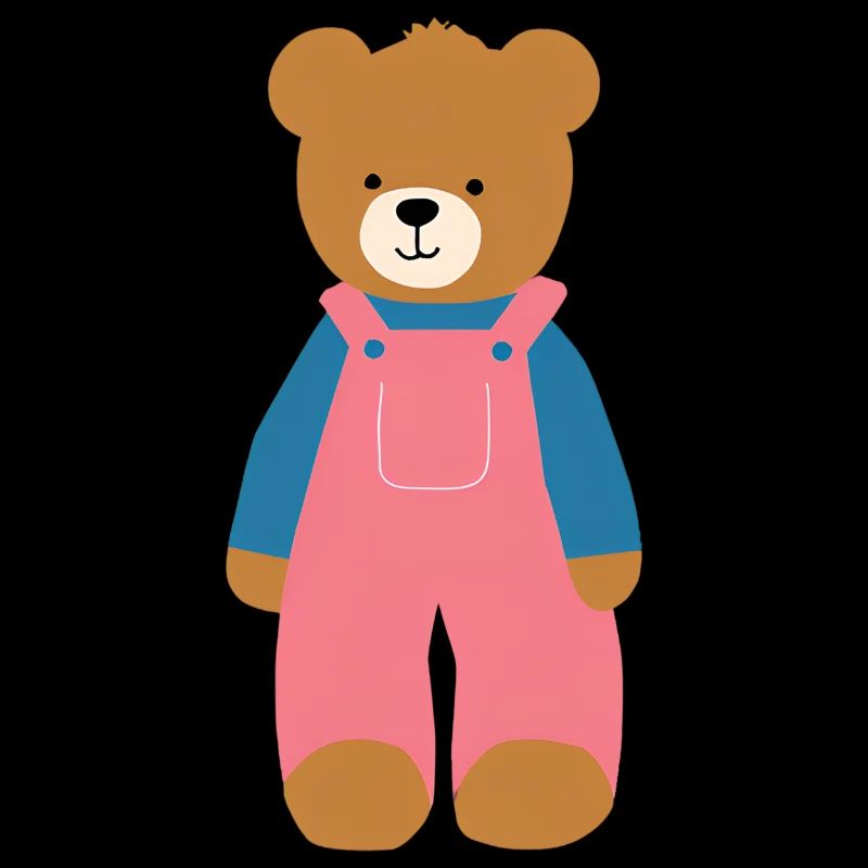 Bärchen mit Latzhose