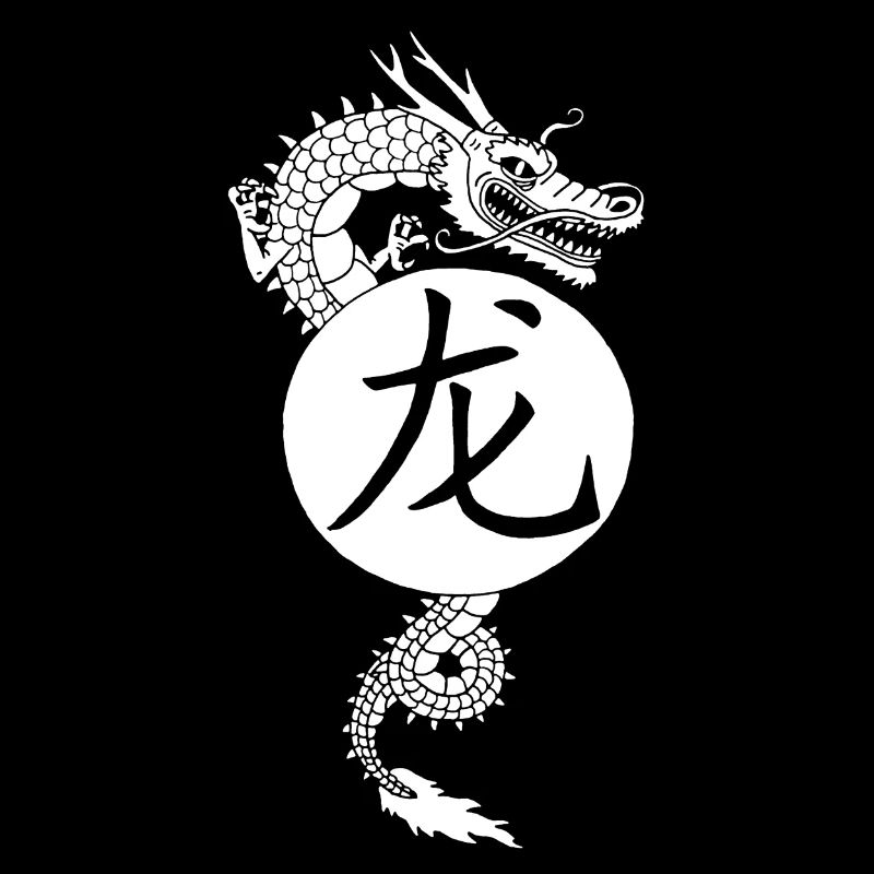 Dragon blanc de Chine