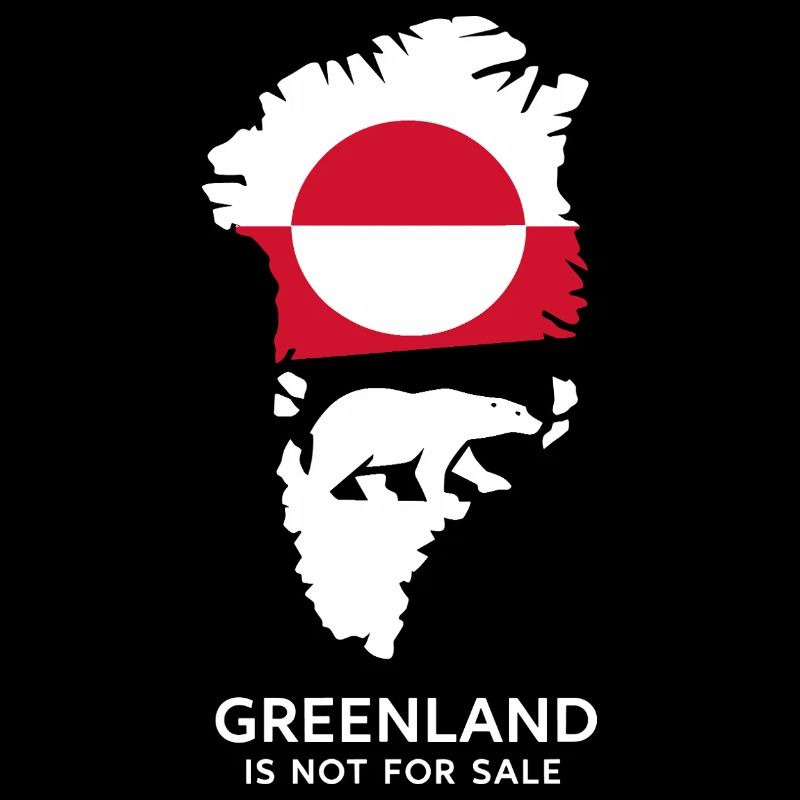 Grönland Polar Bär Flagge Arctic Nature Gift