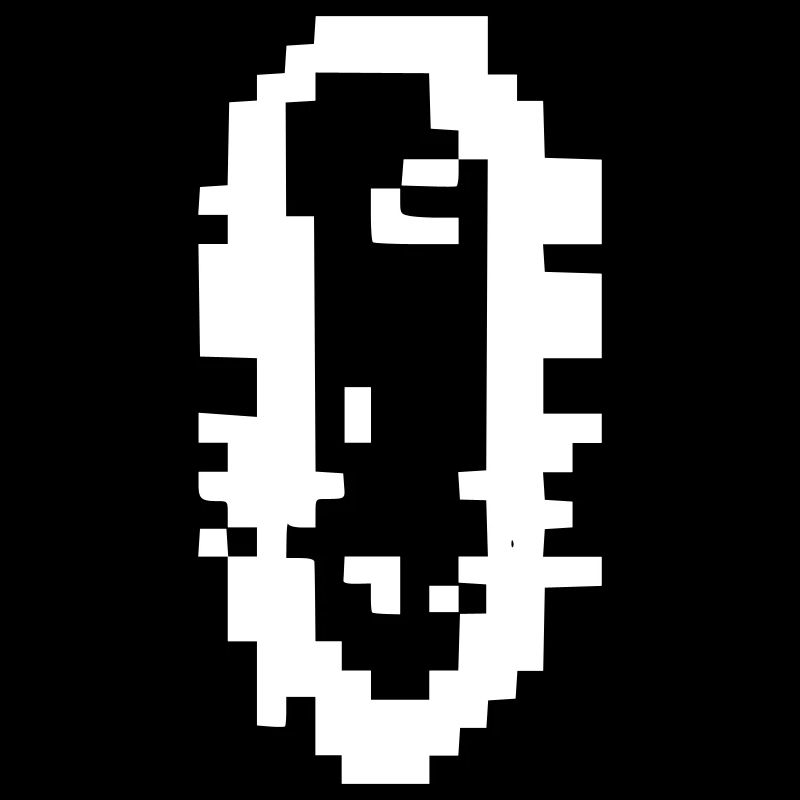 Germe de pixel art bactérien