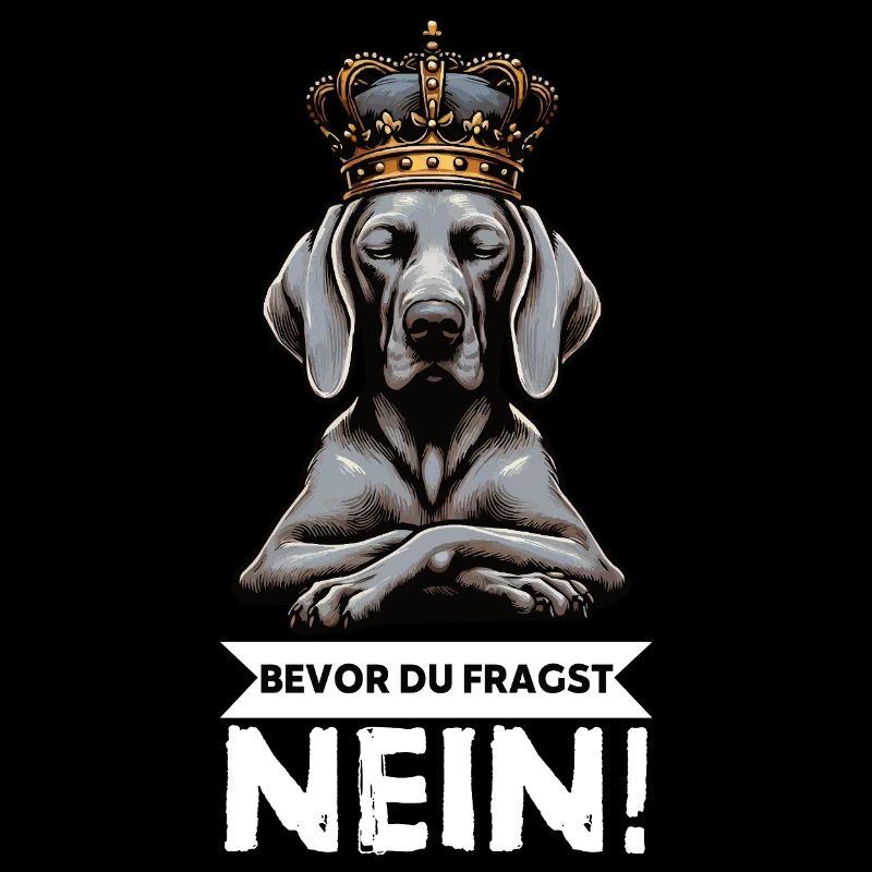 Avant que vous ne demandiez : pas de propriétaire de Weimaraner Weimaraner