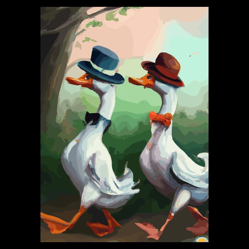 Zwei Enten