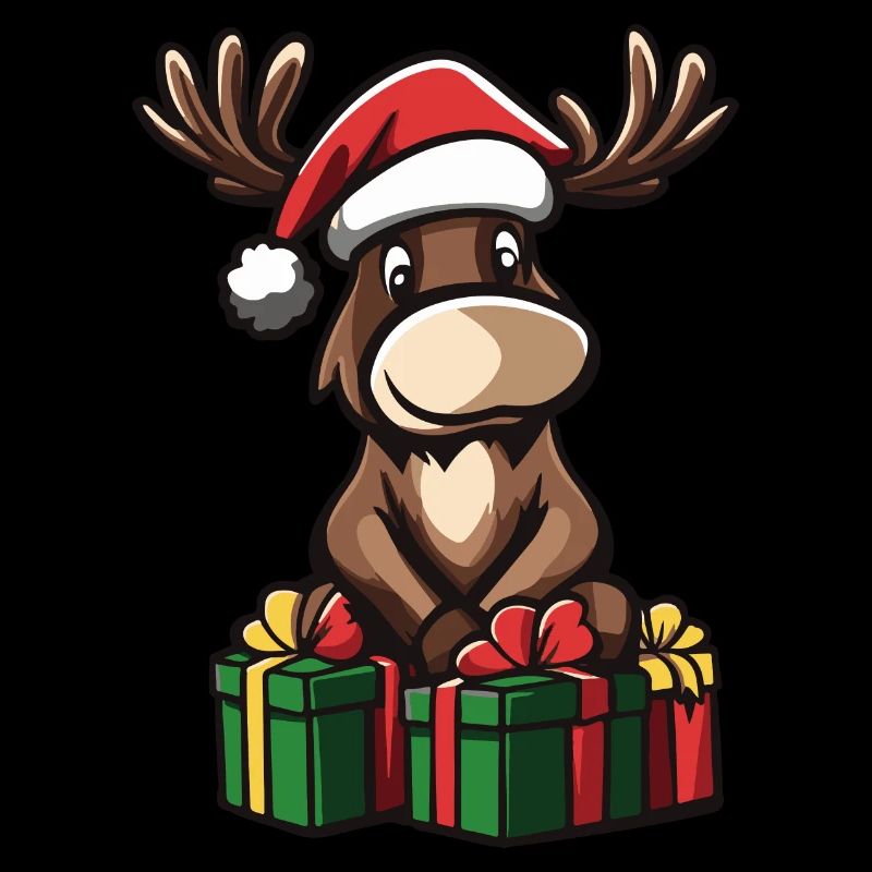Cadeaux de Noël Moose