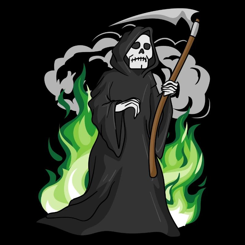 Halloween grim reaper