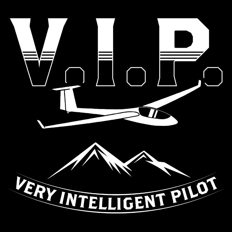 Vip Planeur Pilot | Planeur Idée de cadeau