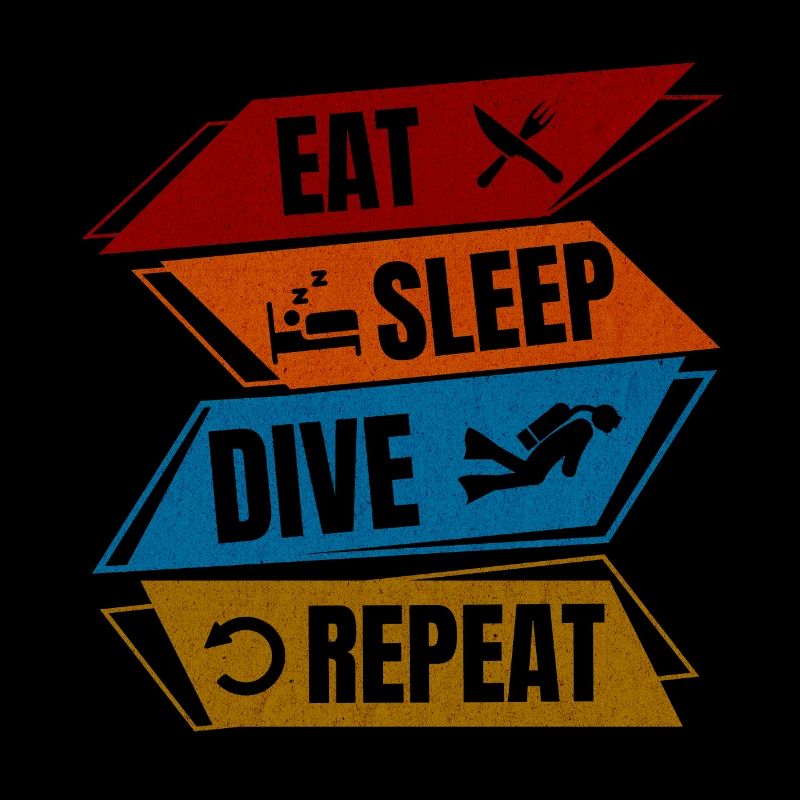 Eat Sleep Dive Repeat Shirt