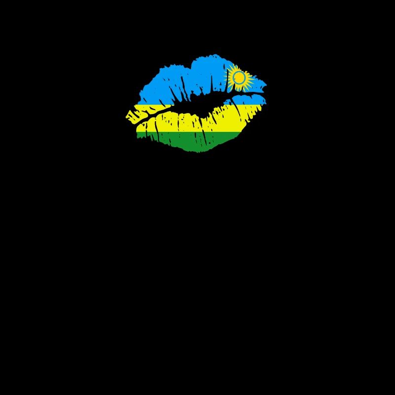 Rwanda Drapeau Pays Native Ancestry Pride Femmes