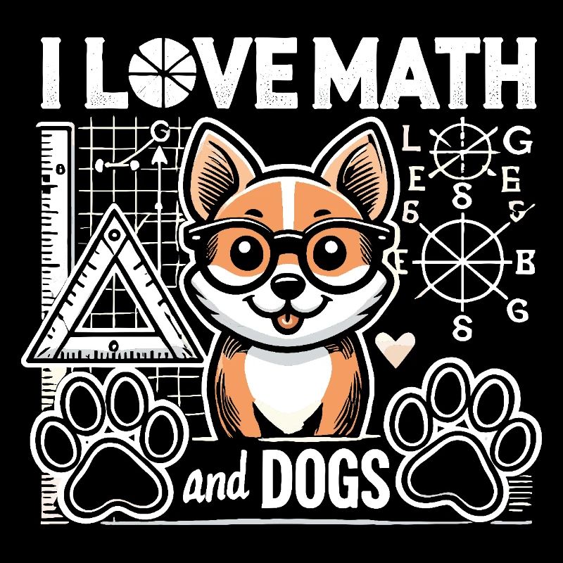 Ich liebe Mathe und Hunde