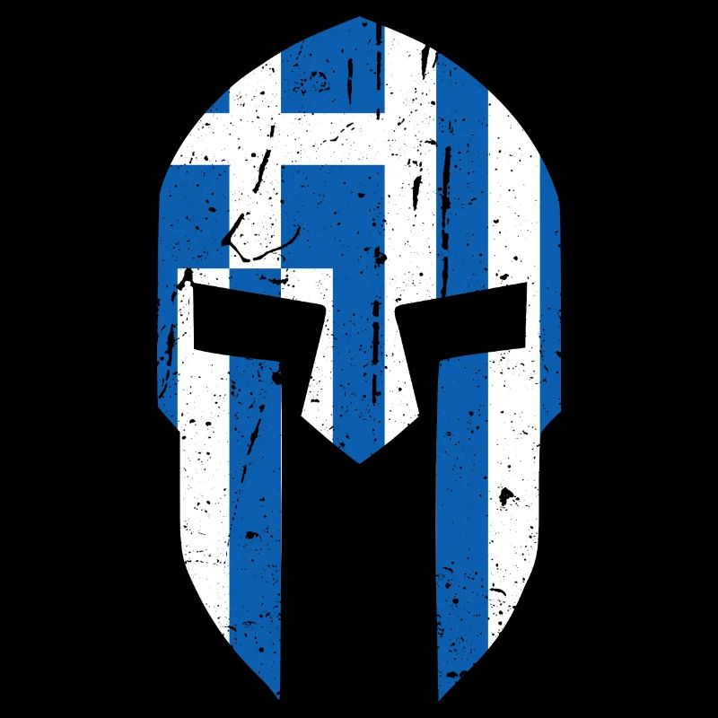 Grece Drapeau Hellas Spartiates Cadeau