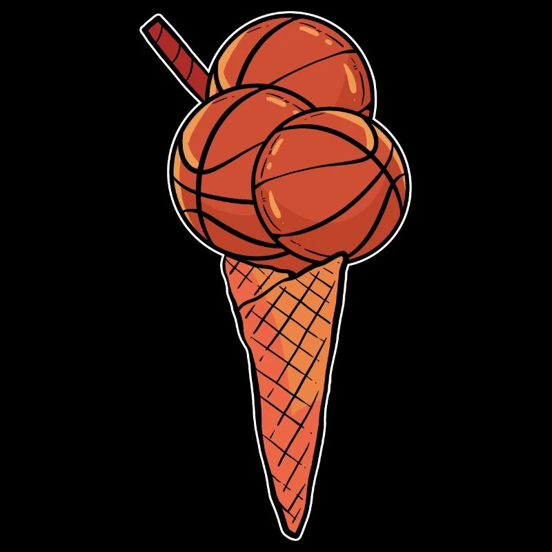 Basketball Eiscreme