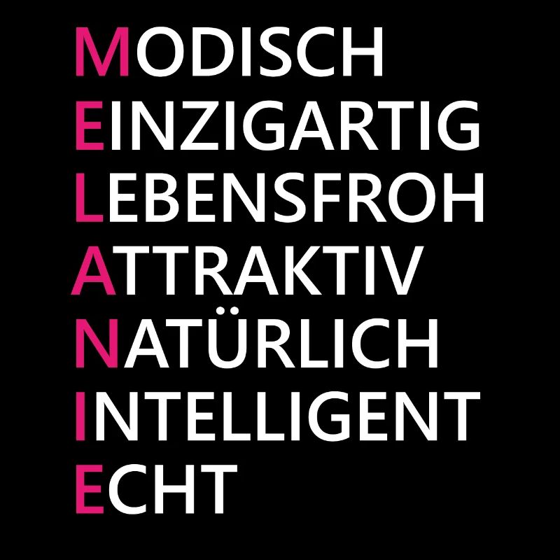 Melanie Name Geschenk