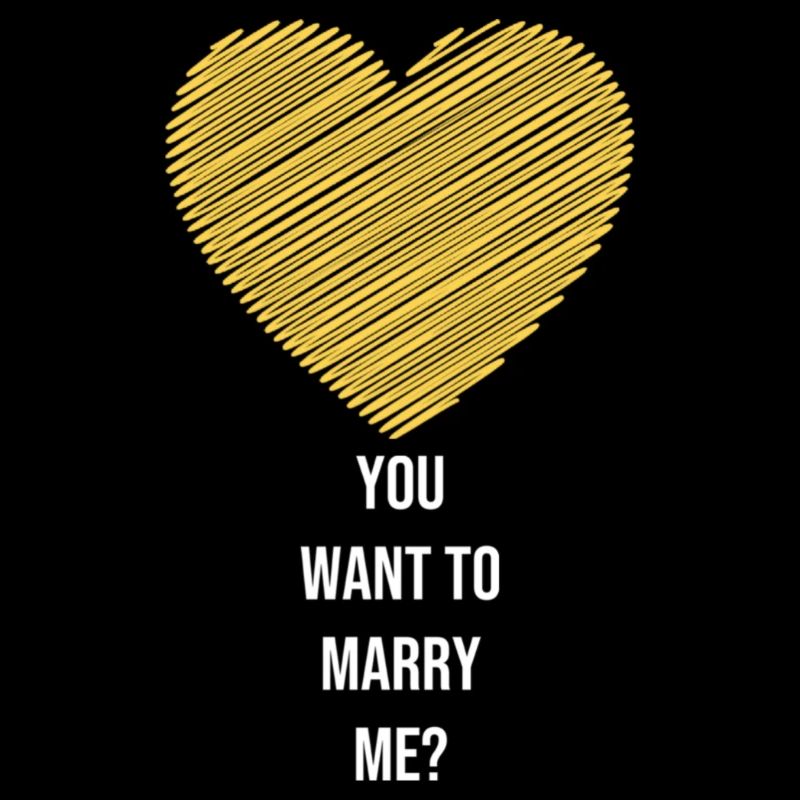 La proposition silencieuse du mariage (Créatif)