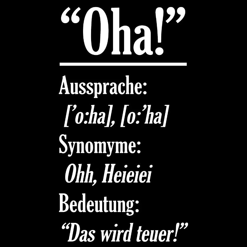 Oha! Das wird teuer!