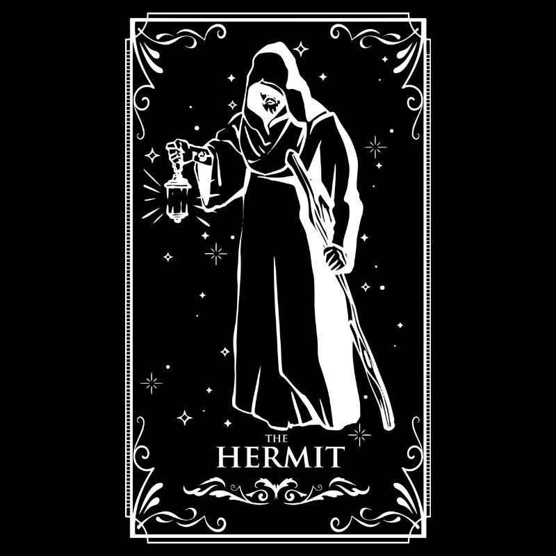 HERMIT tarot card