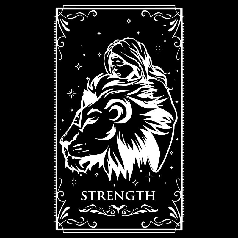 Carte tarot FORCE