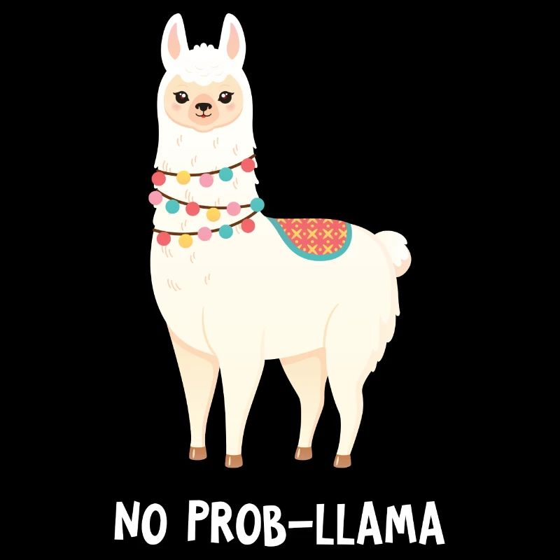 No Prob-Llama- Funny Llama