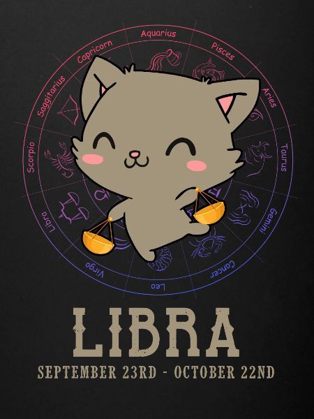 Chat du zodiaque Balance