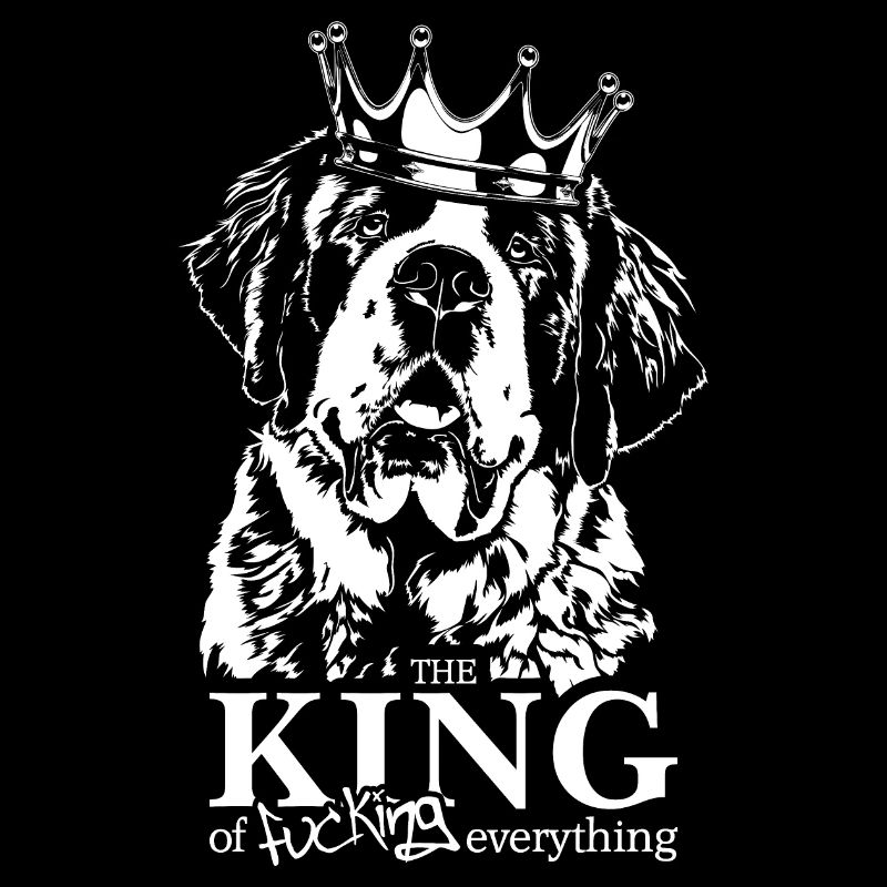 ST. Bernard King Chien Disant Chiens Wilsigns