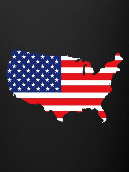 Carte des Etats-Unis