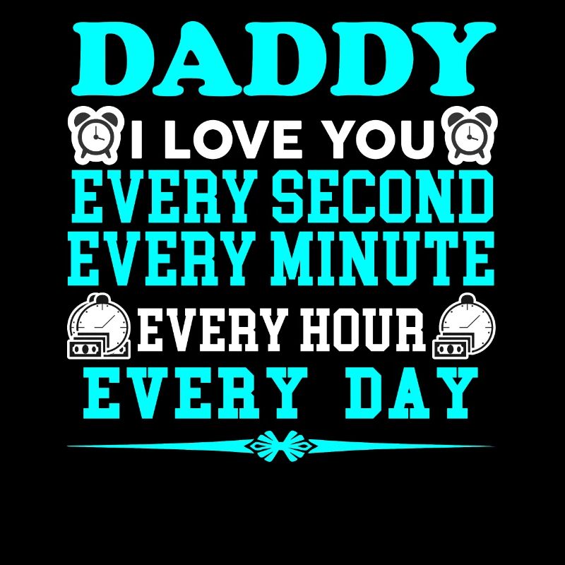 Daddy Vater Liebe Vatertag