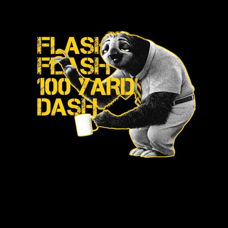 Flash flash 100 yard dash - sloth