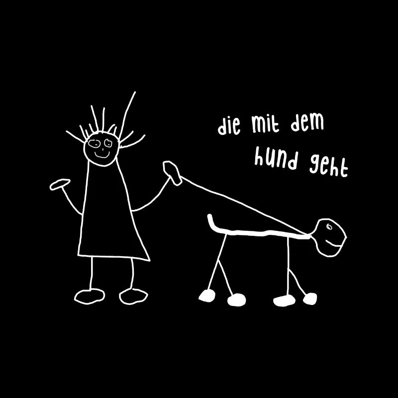 Die mit dem Hund geht