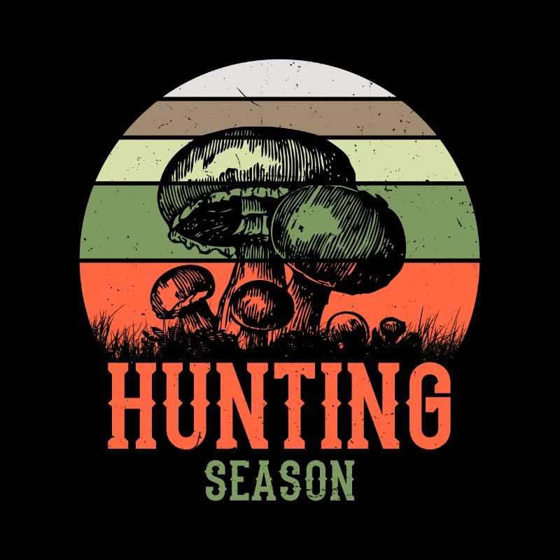 Champignons Champignons Cueillette de champignons Hunter-Gathere