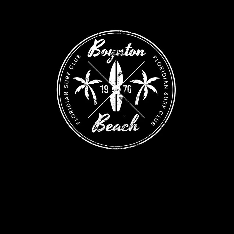 Retro Boynton Beach Florida Beach Beach Vacances