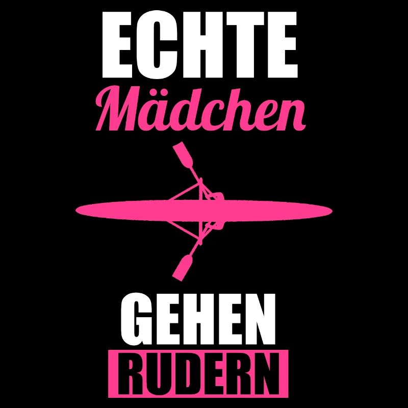 Rudern Mädchen Ruderer Ruder Geschenk