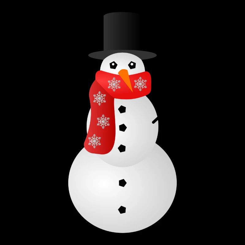 Weihnachtspullover - Schneemann