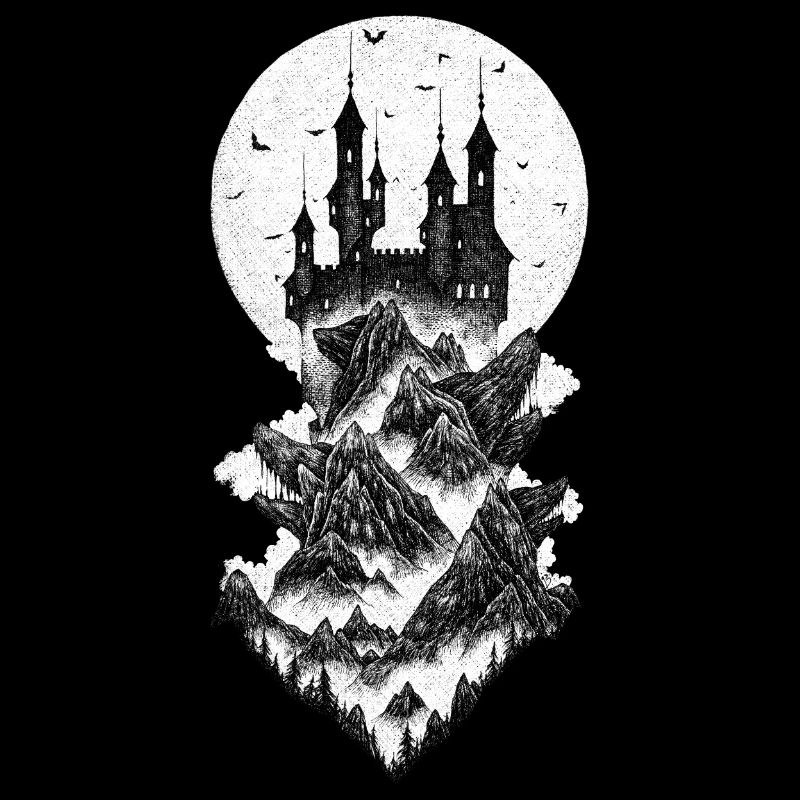 Château de Dracula - blanc