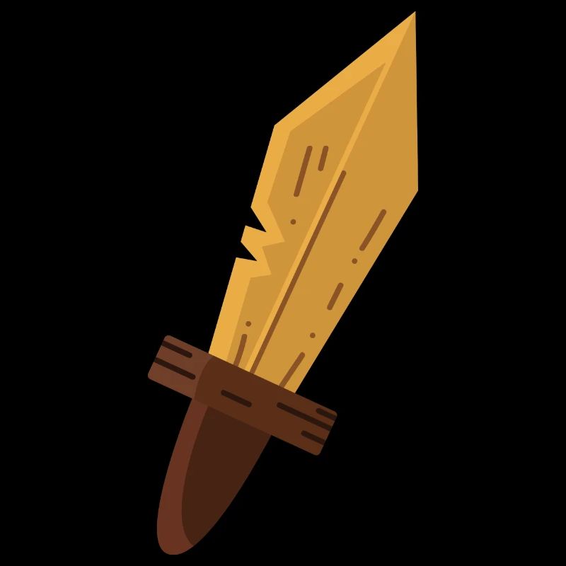 Épée en bois