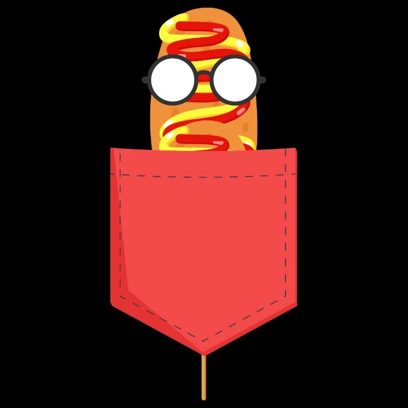 Corndog dans une poche