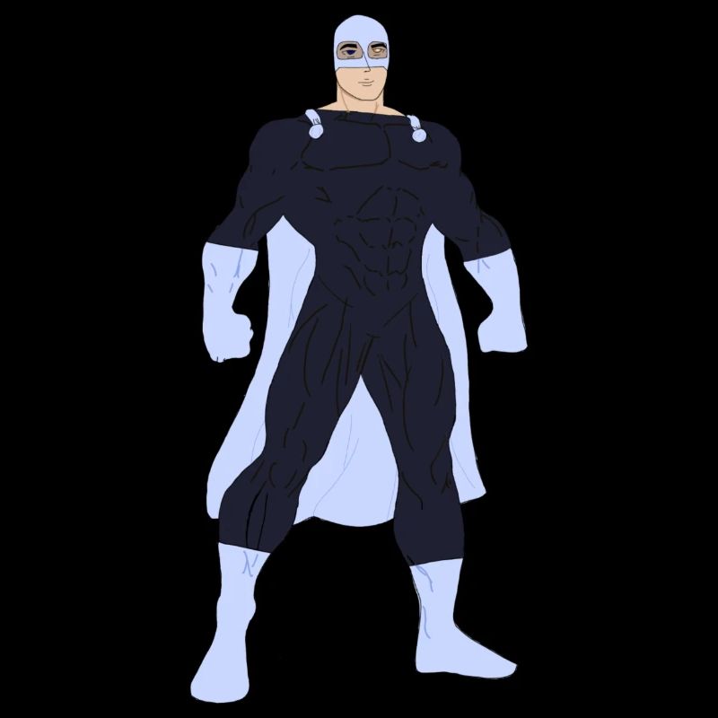 Sei ein Superheld! Seien Sie mutig!