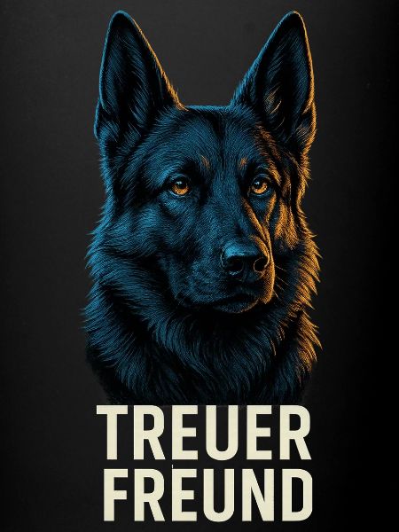 Treuer Freund Schäferhund