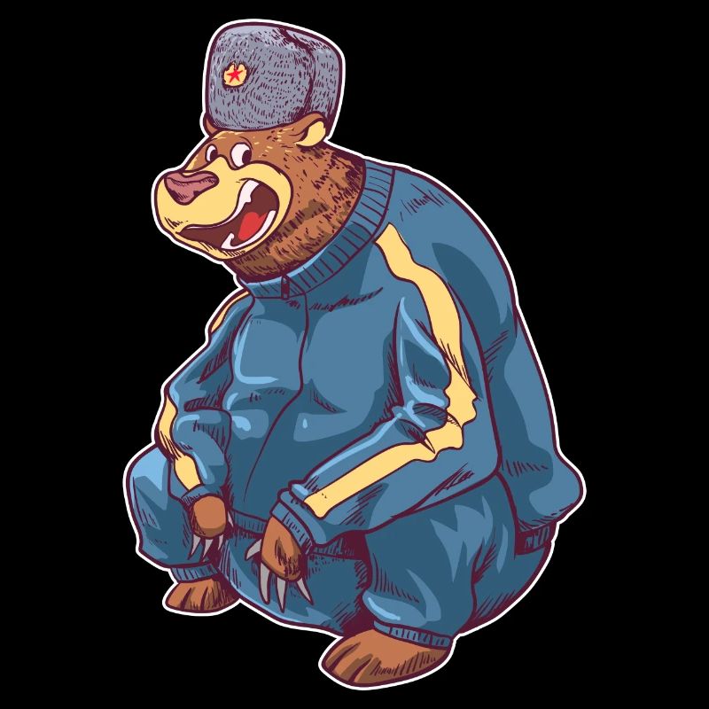 Bear makes the Russian stool gift for a