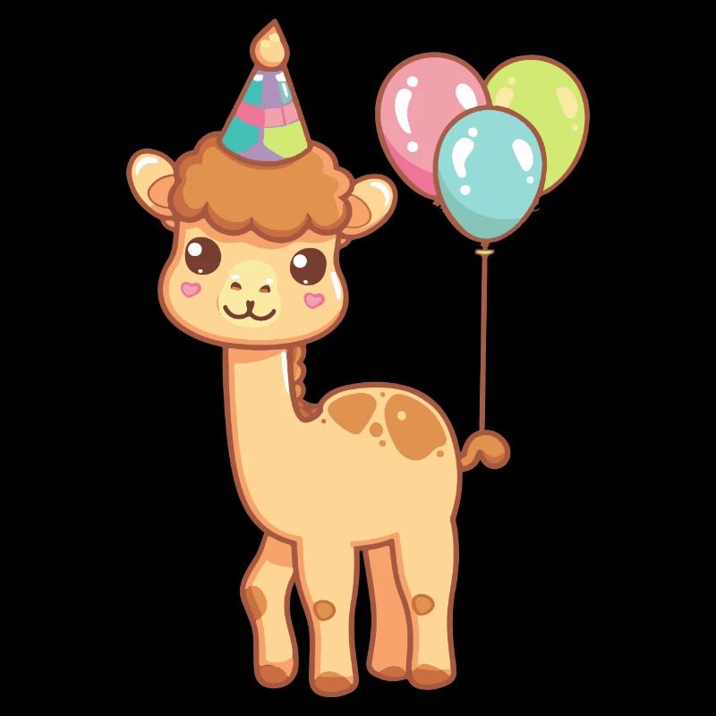 Bébé d’anniversaire de chameau